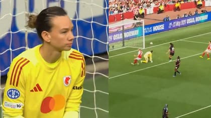 Tiane Endler tuvo jornada para el olvido en la Champions Femenina: se equivocó en los dos goles
