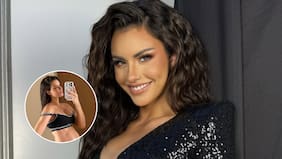 Las tiernas postales de Emilia Dides luciendo su pancita de embarazo: “Sigues con calugas”