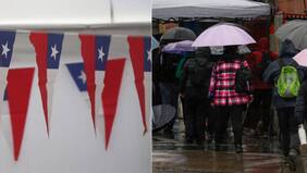 La lluvia es inminente en distintas ciudades de Chile: confirman en qué lugares del país lloverá durante Fiestas Patrias