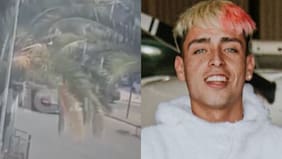 ¡Revelaron video! AK4:20 protagonizó choque con repartidor y se defendió: “Se me cruzó en rojo”