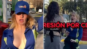 Bombera confiesa la verdad de supuesto “ataque por celos” en pleno servicentro: el tongo “se fue de las manos”