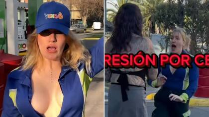 Bombera confiesa la verdad de supuesto “ataque por celos” en pleno servicentro: el tongo “se fue de las manos”