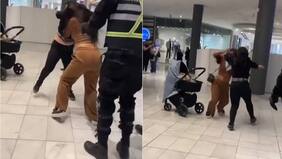 Grabaron a la mechera y mamá del año: los detalles tras brutal pelea que asustó a clientes de mall de La Florida