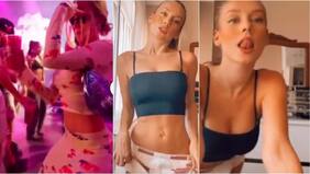 ¡“El Efecto” Ester Expósito! La actriz recrea su coqueto baile y de nuevo se hace viral