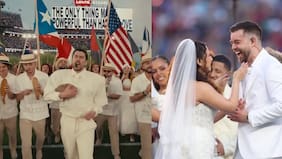 Fue real: revelan que boda en show de Bad Bunny en el Super Bowl fue de verdad