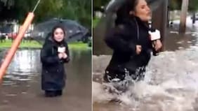 “¡Salgan de ahí!”: Daniela Muñoz fue alcanzada por ola y a panelista del matinal de CHV no le hizo ni una gracia