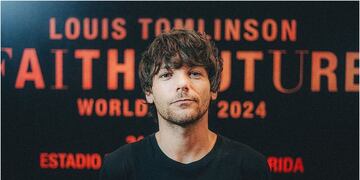 Louis Tomlinson conversó en exclusiva con La Cuarta. Foto @andieborie y DG Medios.