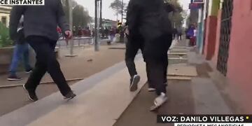 Equipo de prensa de Mega fue agredido en medio de incidentes