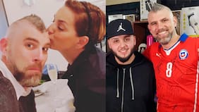 Fran García-Huidobro opina que su pololo Manuel de Tezanos se ve bien con "mohicano"