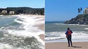 Tragedia familiar: Un padre y sus dos hijos desaparecen arrastrados por el mar en Pingueral