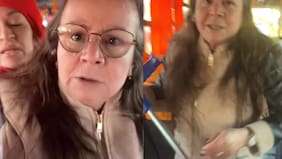Jura que ella es la víctima: habla adulta mayor acusada de golpear a estudiante embarazada y desmiente su versión
