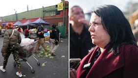 “Se tienen que ir”: Ministra Steinert encabezó operativo para dar con migrantes criminales en la Vega