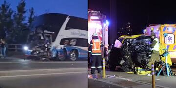 EME Bus se refirió al trágico accidente en Puente Llacolén de Concepcipon.