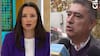 Le cambió la cara con pregunta de notero: Andrea Arístegui reacciona a enojo de Desbordes por consulta sobre sus guardias
