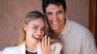 En intima ceremonia: Trinidad de la Noi contrajo matrimonio con Esteban Grimalt