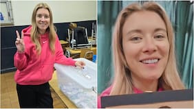 “Se pasó”: Carla Jara mostró el especial regalo que recibió mientras cumplía su labor como vocal de mesa