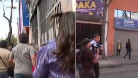 “¡Démosle jugo a los sapos!“: noteros de matinales viven segundos de terror en Meiggs tras ”encerrona" de ambulantes