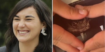 Izkia Siches - embarazo