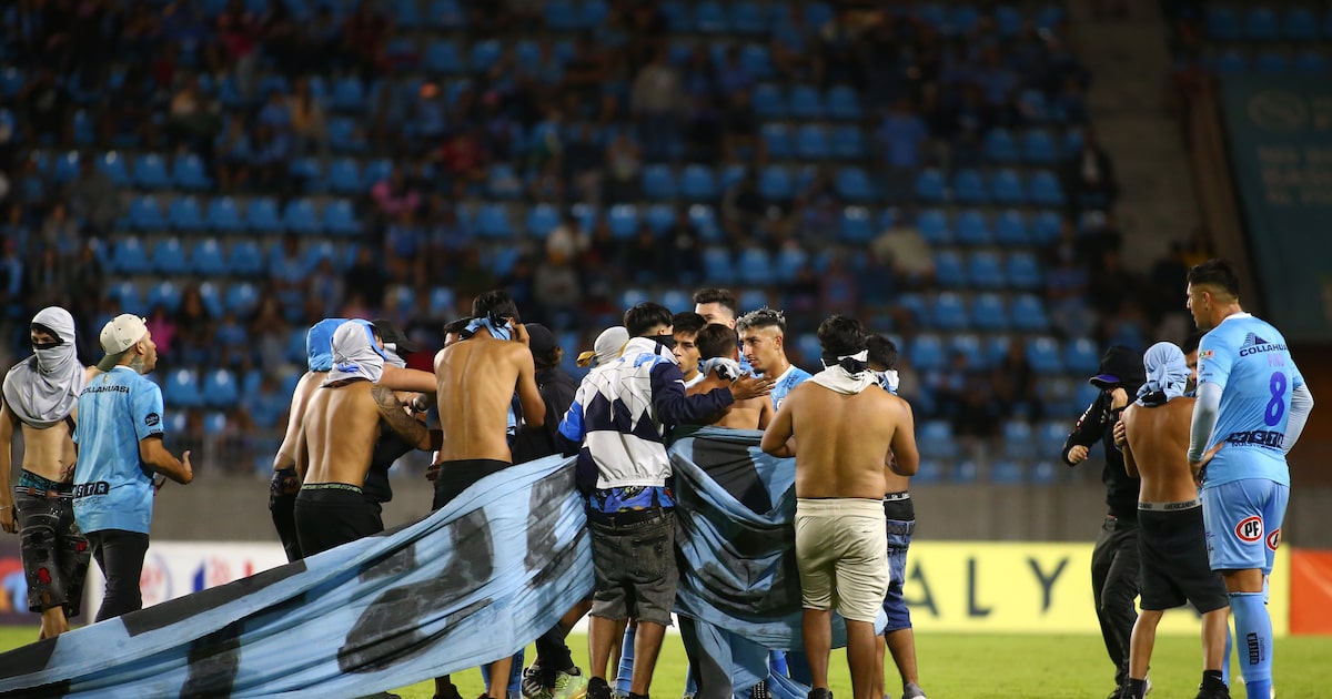 ¡Caos en Iquique! Buscan a los violentos hinchas que interrumpieron el partido contra Unión Española