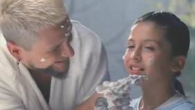 Hija de Jean Philippe Cretton debutó en la televisión en compañía de su padre