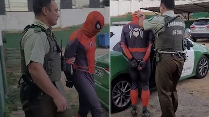 Lo atraparon en Valpo y revelaron su identidad: sujeto se ganaba la vida como Spider-Man, pero escondía oscuro prontuario