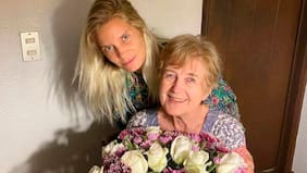 "Mi mamá estaba en el parto. Lo máximo, no lo podía creer. Ella le cortó el cordón...", cuenta Javiera Acevedo sobre el apoyo de sus padres durante su primera maternidad