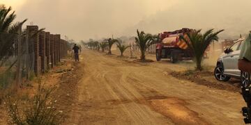 Incendio Melipilla Padre Hurtado