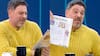 Neme explotó con titular que “¡no me importa nada!” en diario, criticó a ministro por “hacer el ridículo” y lo tiró fuera de pantalla