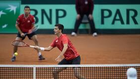 Barrios y Podlipnik pierden en el dobles y se complica la llave ante Austria