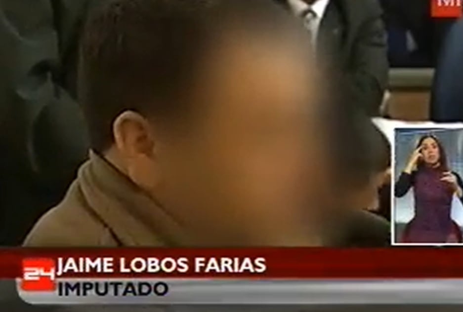 Jaime Lobos entregó su testimonio durante el juicio, aunque el tribunal prohibió mostrar su rostro