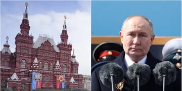 Vladimir Putin en el Día de la Victoria