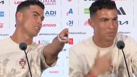 Cristiano Ronaldo no se aguantó y encaró a periodista en plena conferencia de prensa: se generó tenso momento