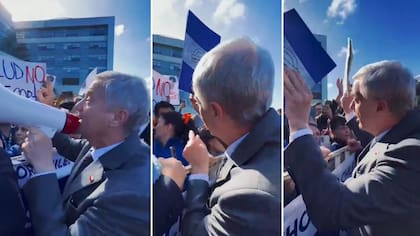 Perdió la paciencia con manifestante porfiado: tenso momento del Presidente Kast en una protesta por recortes
