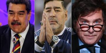 Maduro - Maradona - Milei