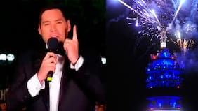 Pancho Saavedra se aburrió de que le reclamen por el error en la Torre Entel al adelantar el Año Nuevo y los fuegos artificiales