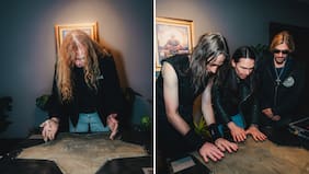 Megadeth hace historia y deja sus manos en el Paseo de las Estrellas del Movistar Arena
