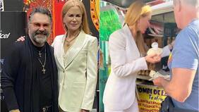 Comprando queso en la calle y conversando con Mijares: el gozado viaje de Nicole Kidman a México