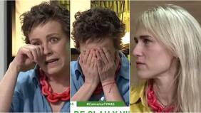 Claudia Conserva recordó entre lágrimas lindo gesto de Virginia de María mientras luchaba contra el cáncer