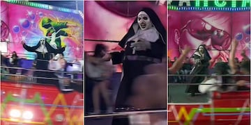 ¿Por qué la monja viral no se cae cuando baila en el tagadá?