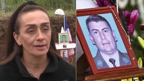 “Yo no existo para ellos”: el dramático testimonio de expareja del sargento Carlos Retamal