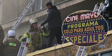 Incendio en ex cines de Santiago: Cochamó culpa a arrendatario chino, pero municipio apunta a falta de fiscalización