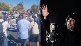 “Debajo de la carroza...”: El peculiar homenaje al Negro Piñera que un video captó en la Pérgola de Las Flores