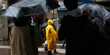 Lluvia en la Region Metropolitana 23/08/2023