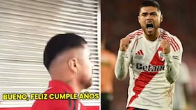 Con menos cariño que abrazo de padres separados: critican a Paulo Díaz por trato con joven hincha de River Plate