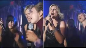 ¡Gracias por tanto! Thalía publicó antiguo video cantando junto a Olivia Newton-John