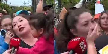 “Nos dijeron que íbamos a explotar todos”: la sorprendente reacción de votante con “guagua de 20 kilos” por aviso de bomba