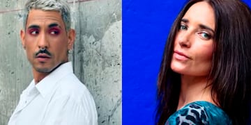 Pablo Candia y Camila Nash en fotos de archivo.