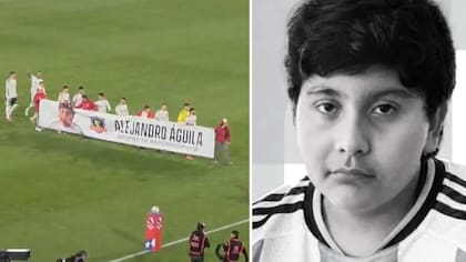 Sensible gesto en el estadio: El emotivo homenaje de Colo Colo a Alejandro Águila, el niño asesinado en San Bernardo