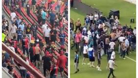 “México no puede seguir así”: reportan batalla campal de hinchas en el partido entre Querétaro y Atlas en La Corregidora