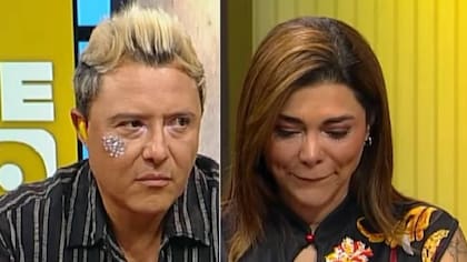 Antonella Ríos regresó al set tras cruce con Sergio Rojas: lo acusó de cizañero y su pololo intentó intervenir en vivo